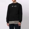 FW21 Logo-Print, lockere Passform, schwarz