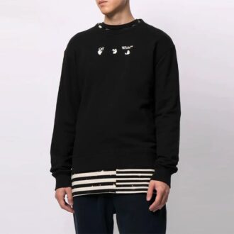 FW21 Logo-Print, lockere Passform, schwarz