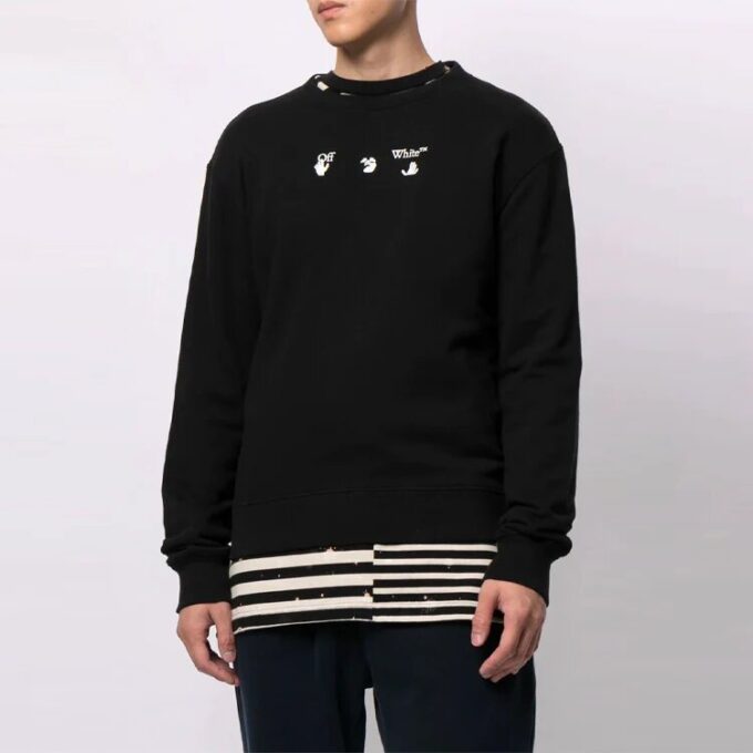FW21 Logo-Print, lockere Passform, schwarz
