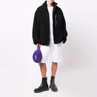 FW21 Logo-Shorts in Knielänge, weiß