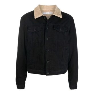FW21 Umweltfreundliche Jacke mit Reverskragen, schwarz