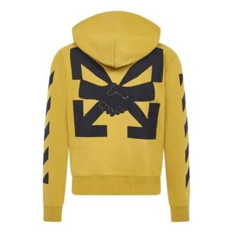 Off-White Herren Arrow Zipper Turmeric