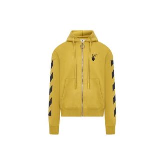 Off-White Herren Arrow Zipper Turmeric