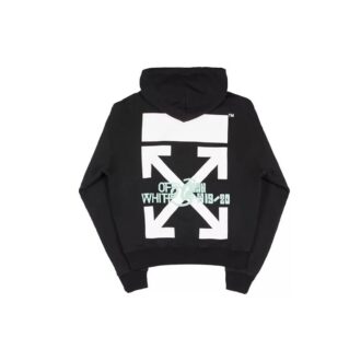 Off-White Herren Musterdruck Schwarz