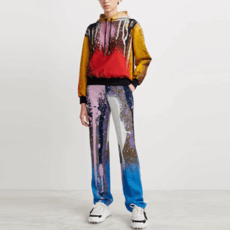 Off-White x Katsu Crossover FW21 Hoodie Rot