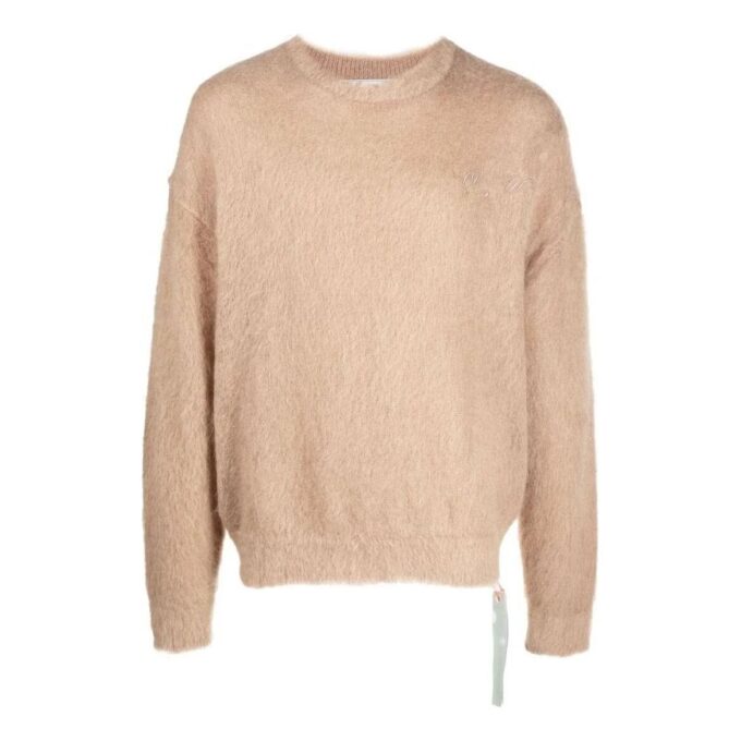 Pullover mit gesticktem Logo