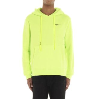 Pullover mit Kapuze und Kängurutasche mit Pfeilstickerei für Herren, grün