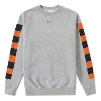 Pullover mit Karomuster und Rundhalsausschnitt, Rückseitendruck, Version Grau