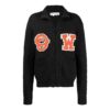 Pullover mit Logo-Intarsien