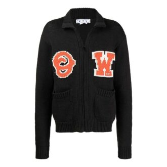 Pullover mit Logo-Intarsien