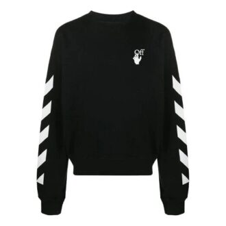 Pullover mit Logo von Arrows auf dem Rücken, schwarz