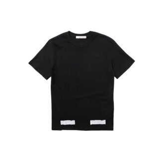 Quadratischer Aufdruck, Rundhalsausschnitt, Shorts, Unisex, Schwarz