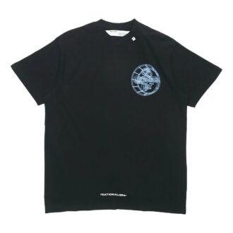 Rationalism Printing Kurzarm Schwarz
