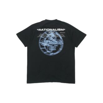 Rationalism Printing Kurzarm Schwarz