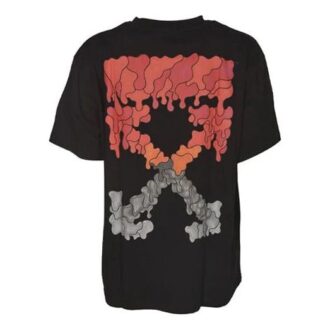 Red Marker Over Tee „Schwarz“