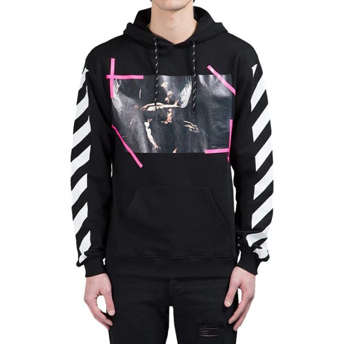 Religious Painting Herren Schwarz/Pink