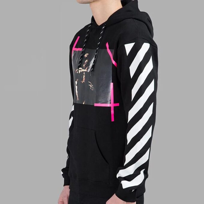 Religious Painting Herren Schwarz/Pink