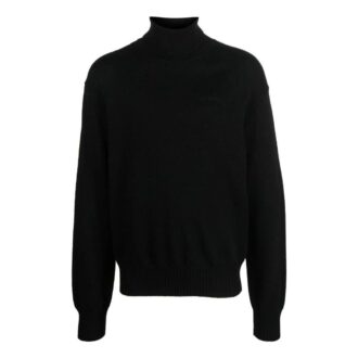 Rollkragenpullover aus Wolle