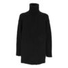 Rollkragenpullover mit gesticktem Logo
