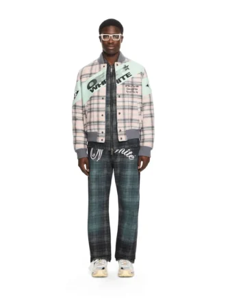 Royal Check Varsity-Jacke