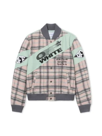 Royal Check Varsity-Jacke