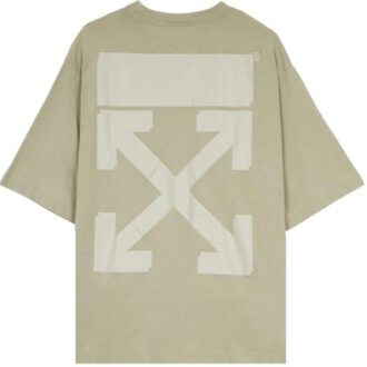 Rubber Arrows T-Shirt „Olive Green White“