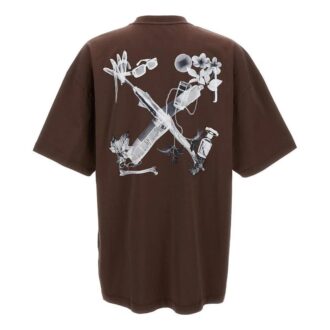 SCAN ARR OVER T-Shirt „Braun“
