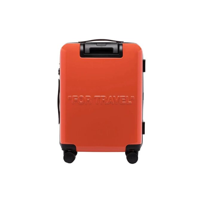 Schriftzug in Orange