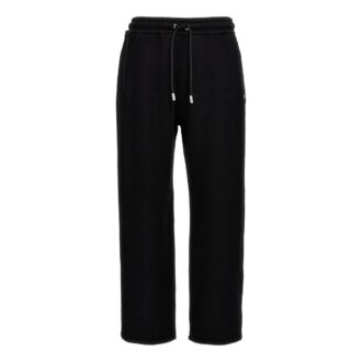 Scribble Diags Jogginghose mit Kordelzug „Schwarz“