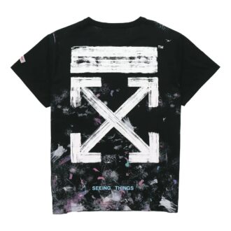 Seeing Things Washed T-Shirt „Black“