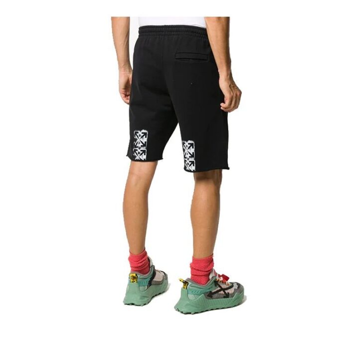 Sprayed Arrows Arrow Sports Shorts Schwarz