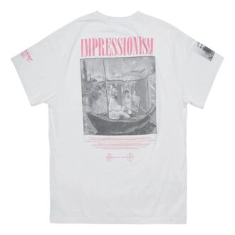 SS19 99 Back Logo Print Kurzarm Oversize Shorts