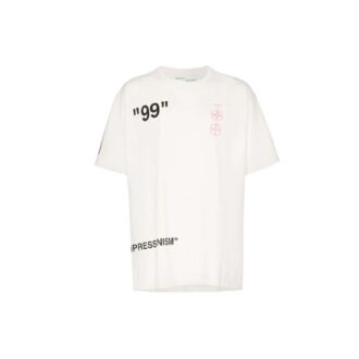 SS19 99 Back Logo Print Kurzarm Oversize Shorts