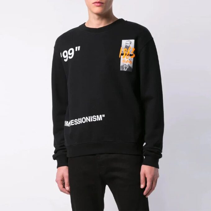 SS19 99 Impressionism Rundhals-Pullover