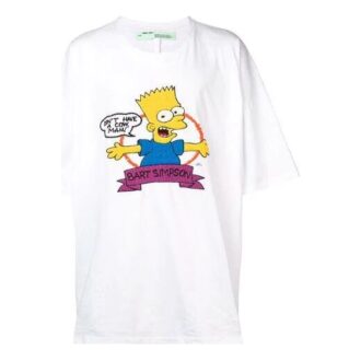 SS19 Bart Simpson Oversize-Kurzarm-Shorts