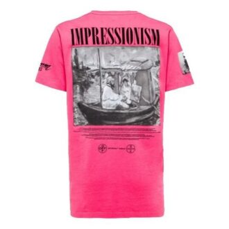 SS19 Boot-Grafikdruck Impressionismus Baumwolle