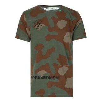 SS19 Camouflage-Baumwoll-Shorts-Shirt mit Kurzarm