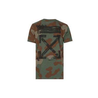 SS19 Camouflage-Baumwoll-Shorts-Shirt mit Kurzarm