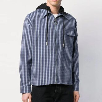 SS19 Diag Zip-up Fleece Herren Blau