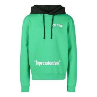SS19 Grüner Kapuzenpullover Grün