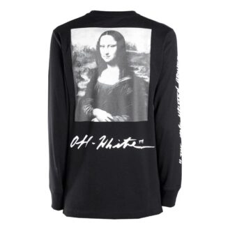 SS19 Herren-Langarmshirt mit Logo „Mona Lisa“