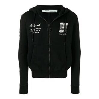 SS19 Herren-Sweatshirt mit Reißverschluss und Mona Lisa-Logo