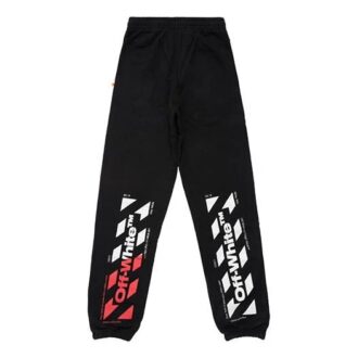 SS19 Hose mit Streifen-Logo-Print