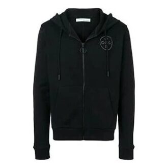 SS19 Kapuzenjacke mit verziertem Logo