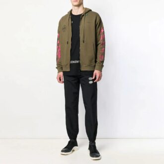 SS19 Langarm-Sweatshirt aus Baumwolle mit Logo-Print