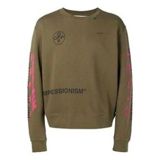 SS19 Logo Arrows Sketch Herren-Logo-Pullover mit Rundhalsausschnitt