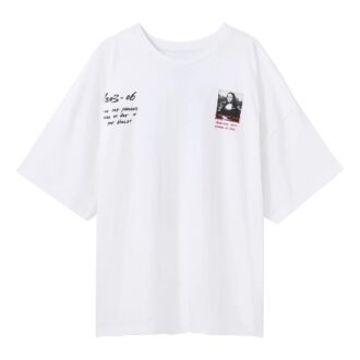 SS19 Mona Lisa Logo-Print Oversize