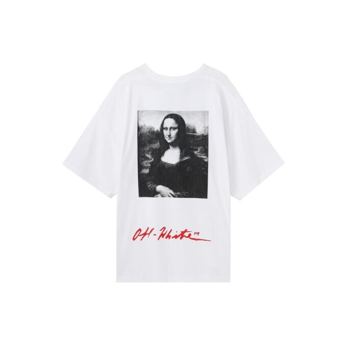 SS19 Mona Lisa Logo-Print Oversize