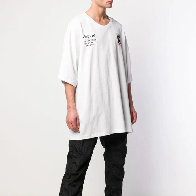 SS19 Mona Lisa Logo-Print Oversize