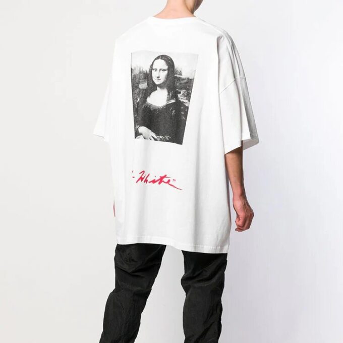 SS19 Mona Lisa Logo-Print Oversize